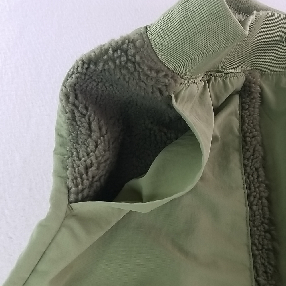 Nike Women High Waisted Joggers Olive Green Pocket Sweatpants Athletic M - Picture 10 of 16
